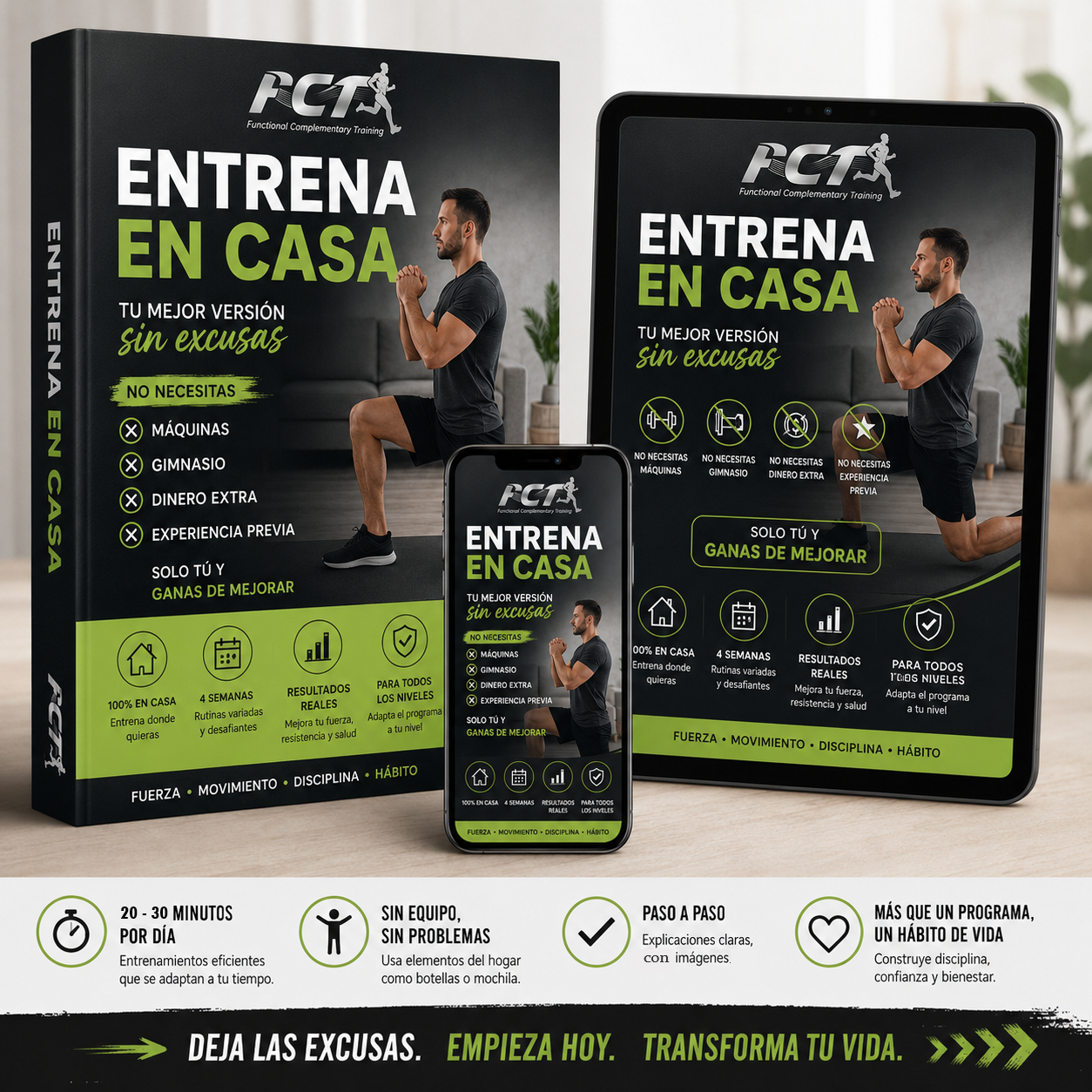 Entrena en Casa: Tu cambio comienza hoy